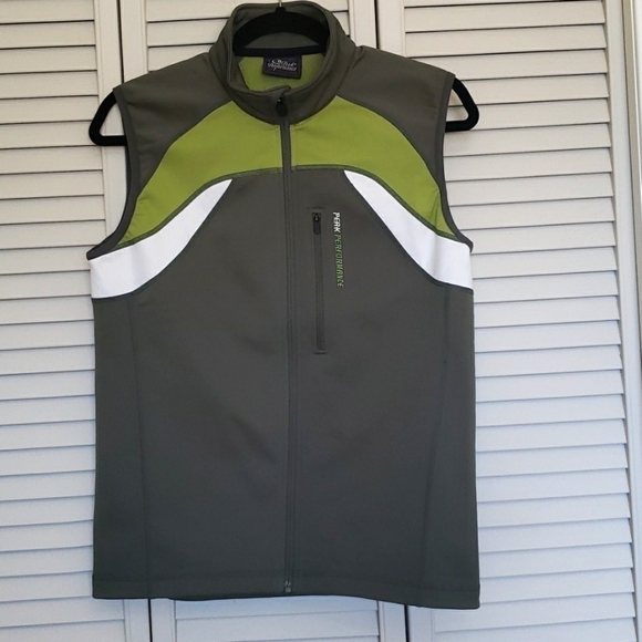 Peak Performance R&D Mid Layer Vest, Green Multi S - Picture 1 of 9